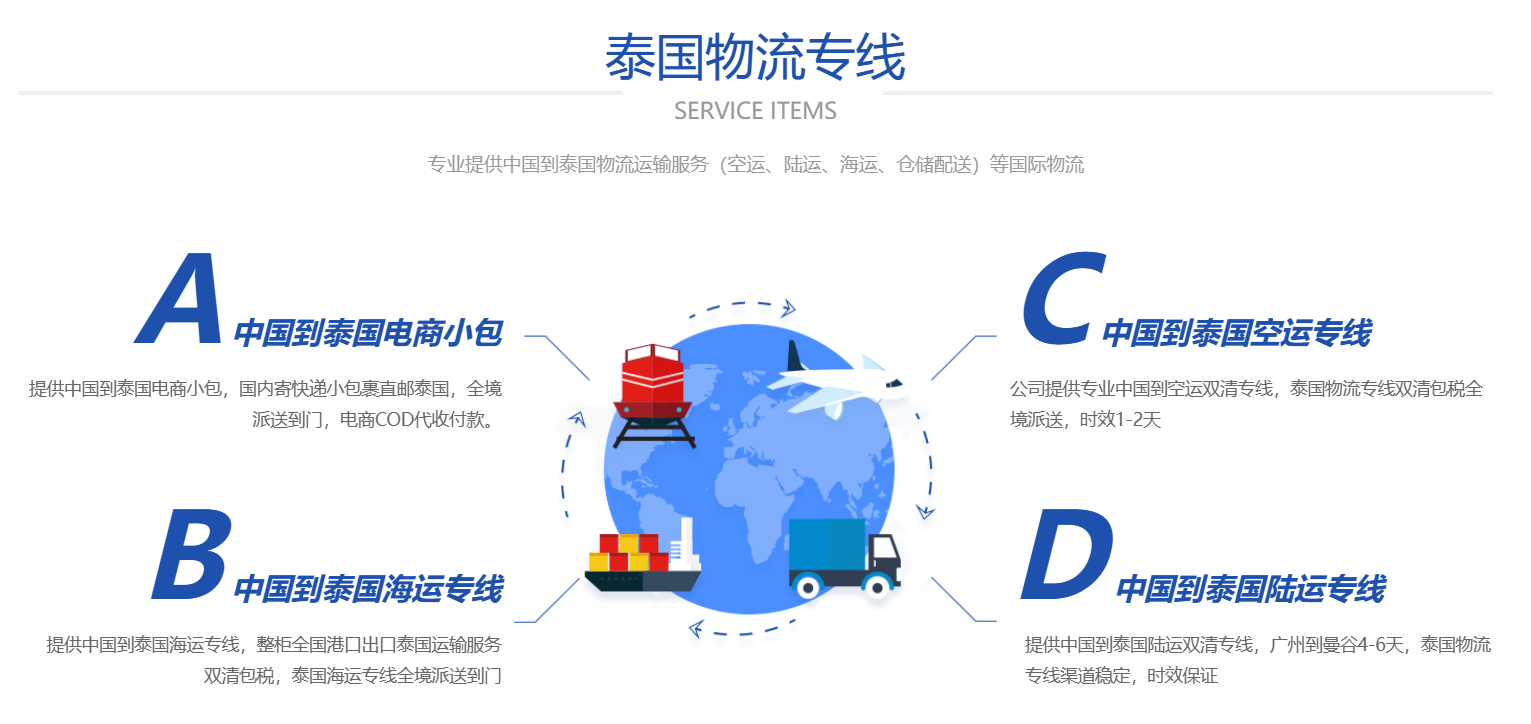 泰國專線 泰國海運(yùn)船期查詢 泰國空運(yùn)貨物追蹤 泰國?？章?lián)運(yùn)雙清包稅門到門