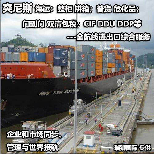 突尼斯專線 突尼斯海運船期查詢 突尼斯空運貨物追蹤 突尼斯?？章?lián)運雙清包稅門到門