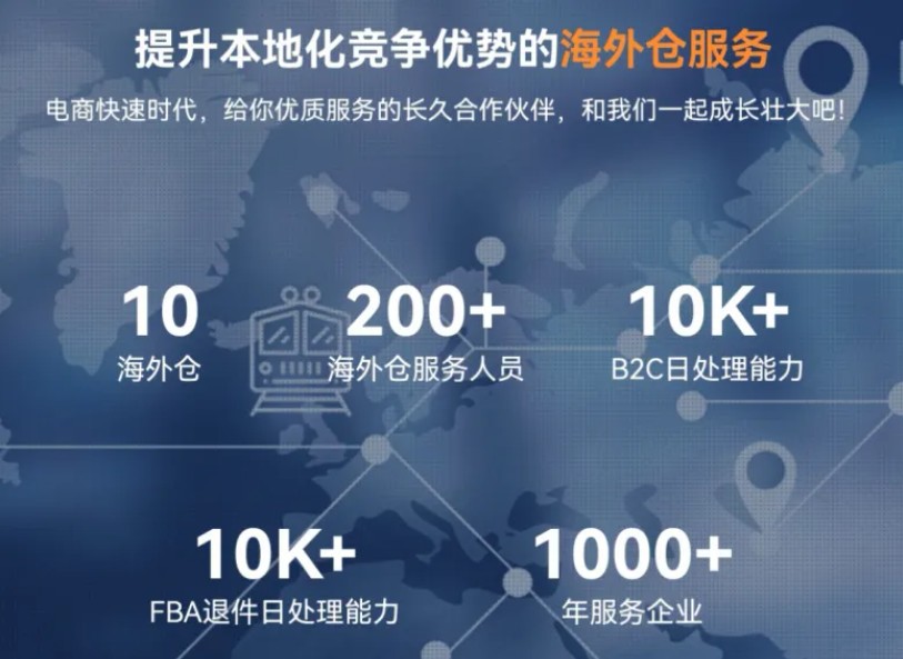 第三方海外倉服務(wù)更周到，比如客戶需要中途換標(biāo)，或者一部分貨物派送，一部分暫時(shí)存?zhèn)}。這就能更加靈活的滿足客戶的要求?，F(xiàn)在很多第三方海外倉都能提供派送到門的服務(wù)。